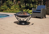 Savona Round Wood-Burning Outdoor Fire Bowl/Fire Pit, 29.5 x 20-in H5A0 - product image 6
