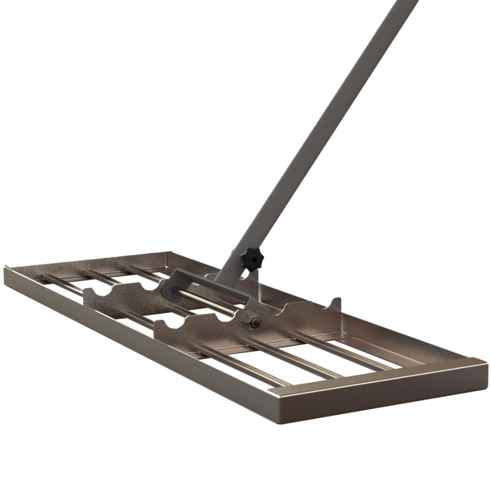 Heavy Duty Long Handle Lawn Levelling Rake for Yard/Garden R6O6 - product image 3