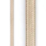 9-ft 16/2 Fabric Extension Cord, Right Angle Plug, 3 Outlets, Gold S1K3 - product image 4