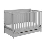 Melrose 5-In-1 Convertible Crib, Grey I7R3 - product image 1
