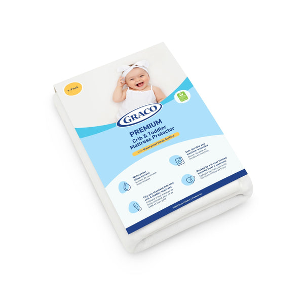 Premium Crib & Toddler Mattress Protector P0X1