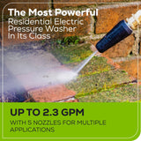 2700PSI 1.2GPM Electric Pressure Washer A7E4 - product image 4