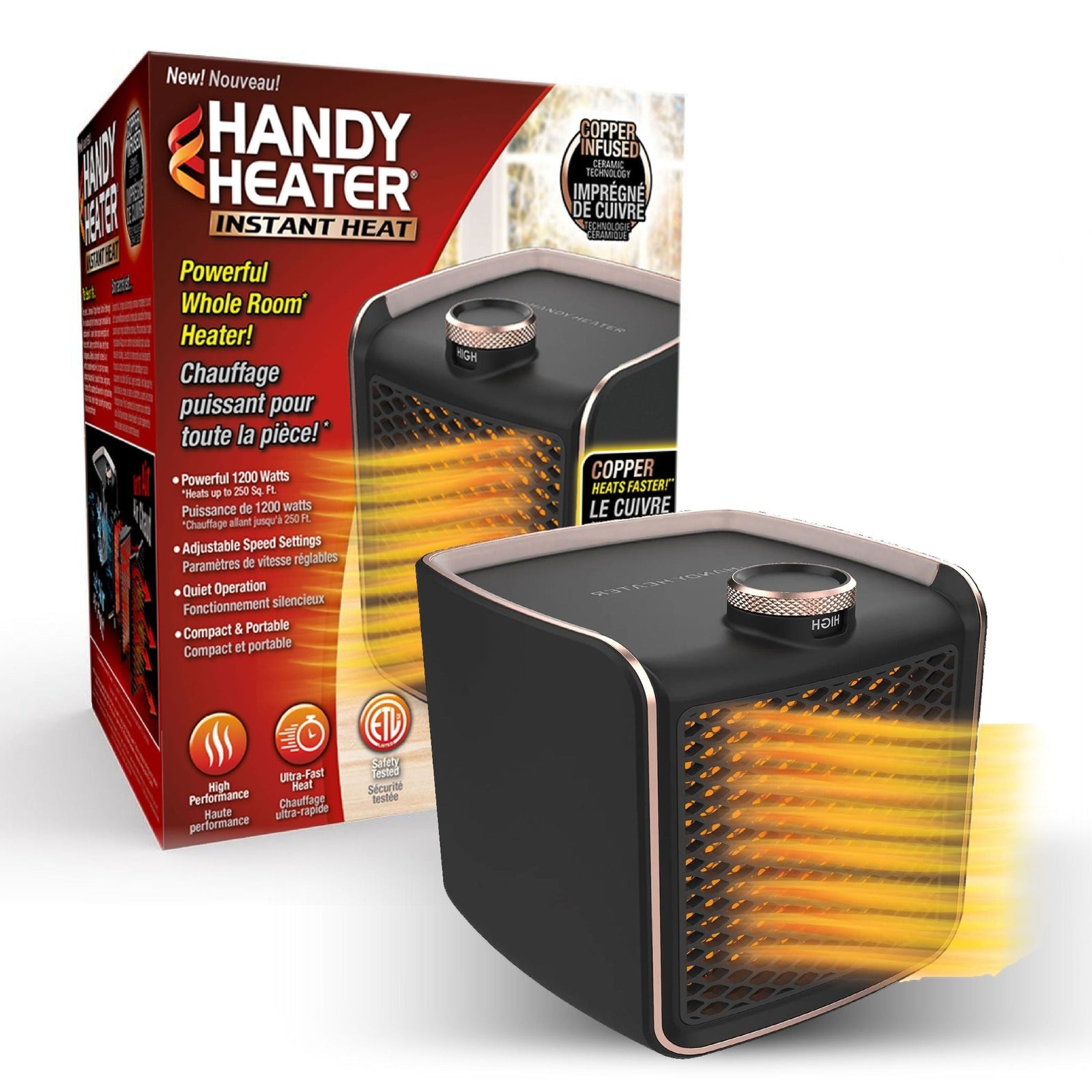 Heater Instant Heat Personal Heater W3U5 - product image 2