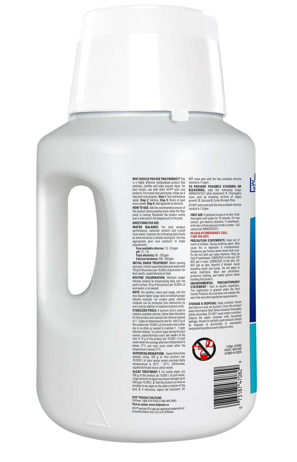 Blue Sparkle 65%, Granular Pool Chlorine, 2.27-kg I3H2 - product image 2