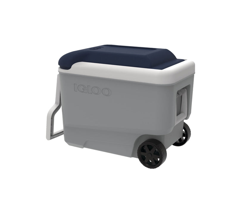 Maxcold Latitude Roller Cooler, 38-L, Grey/Blue P1O3