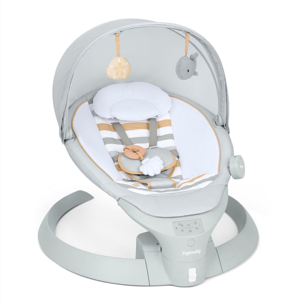 2-in-1 Bounce and Sway Baby Swing U6Z1
