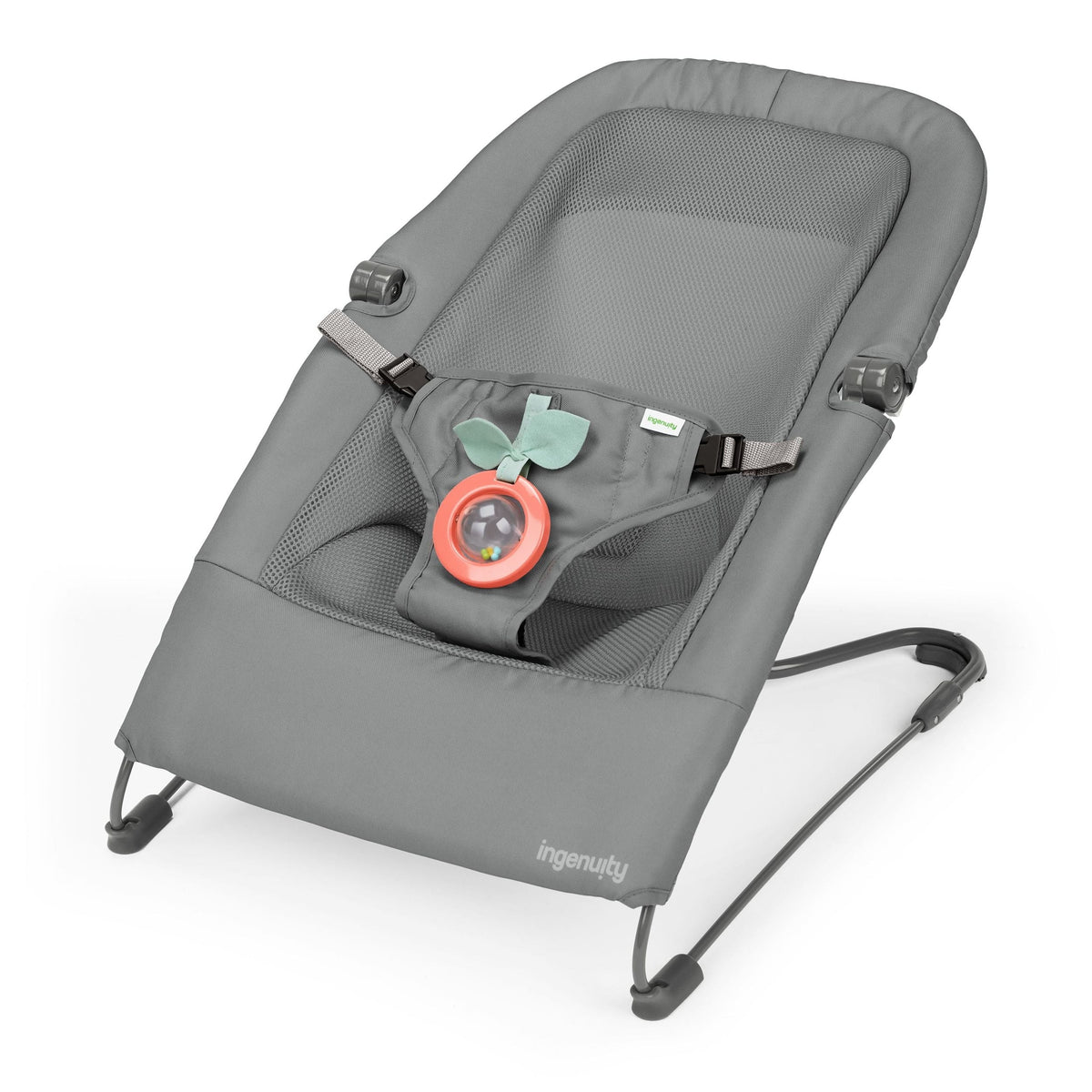 HPP Fold Flat Baby Bouncer, Grey H2Y8 - product image 1