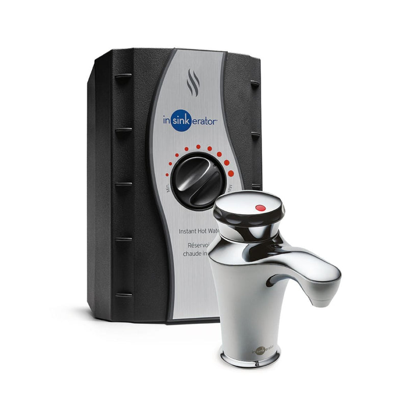 InVite Contour Instant Hot Water Dispenser System, Stainless Steel Tank Included, Chrome W1D5