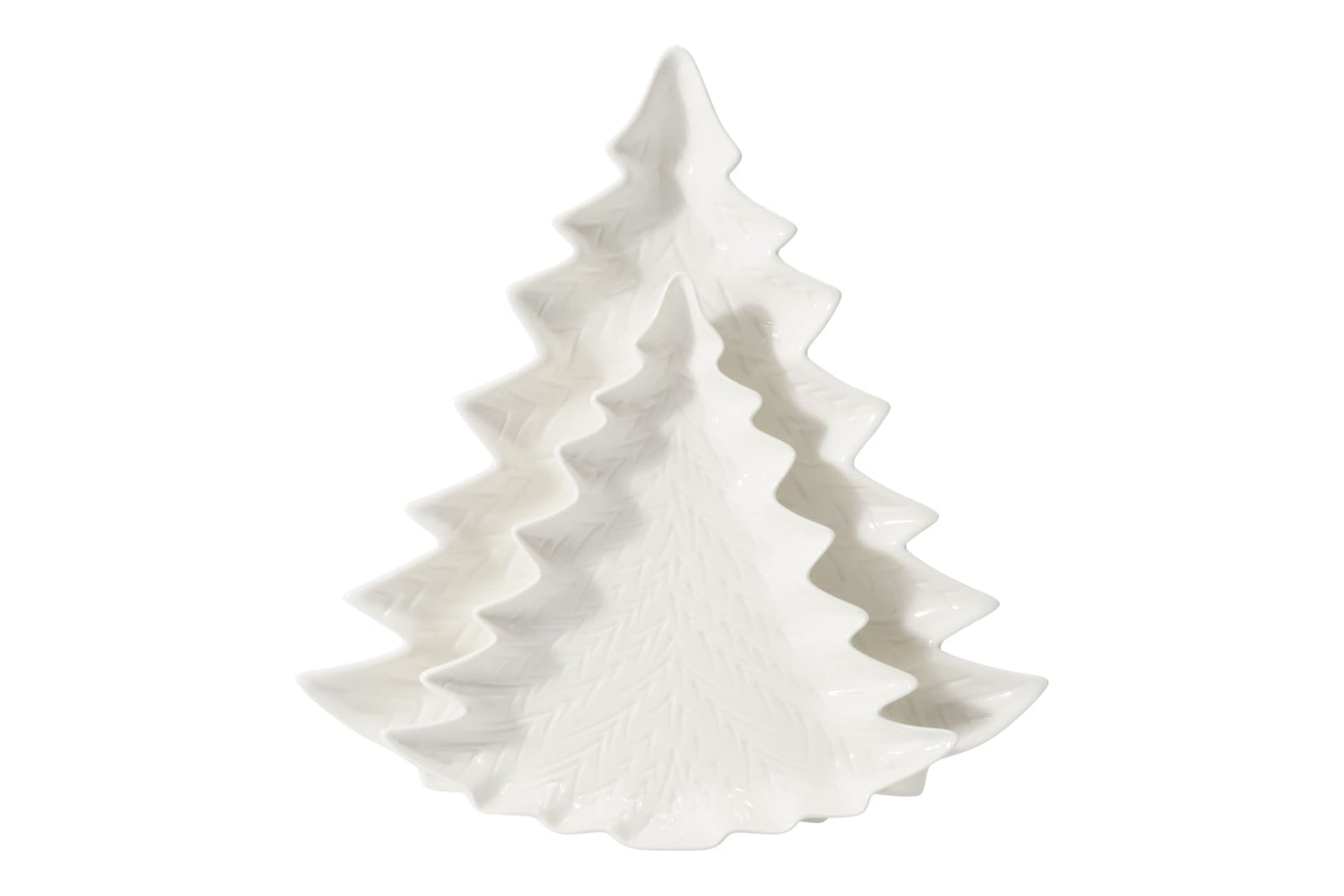 & Co Embossed Porcelain Tree Serving Plates, 2-pk P8J2 - product image 1