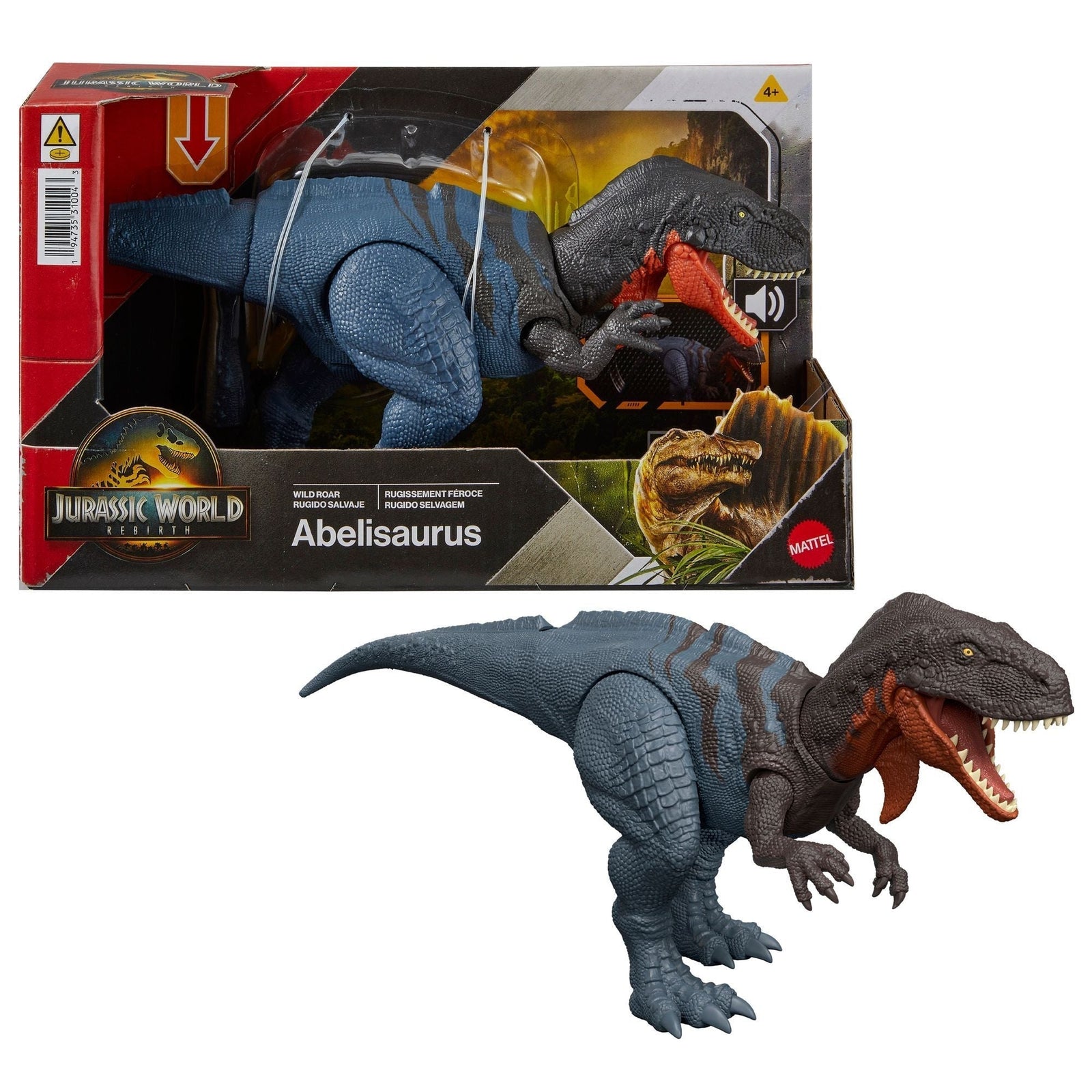 World Wild Roar Dinosaur Toy with Roar Sound & Attack Action, Assorted Y5Y2 - product image 1