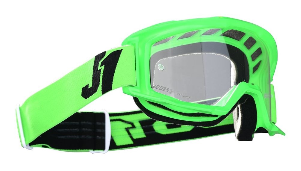 Just1 Vitro Powersports Anti-Fog Scratch-Resistant Goggles, Fluorescent Green Q6C0 - product image 3