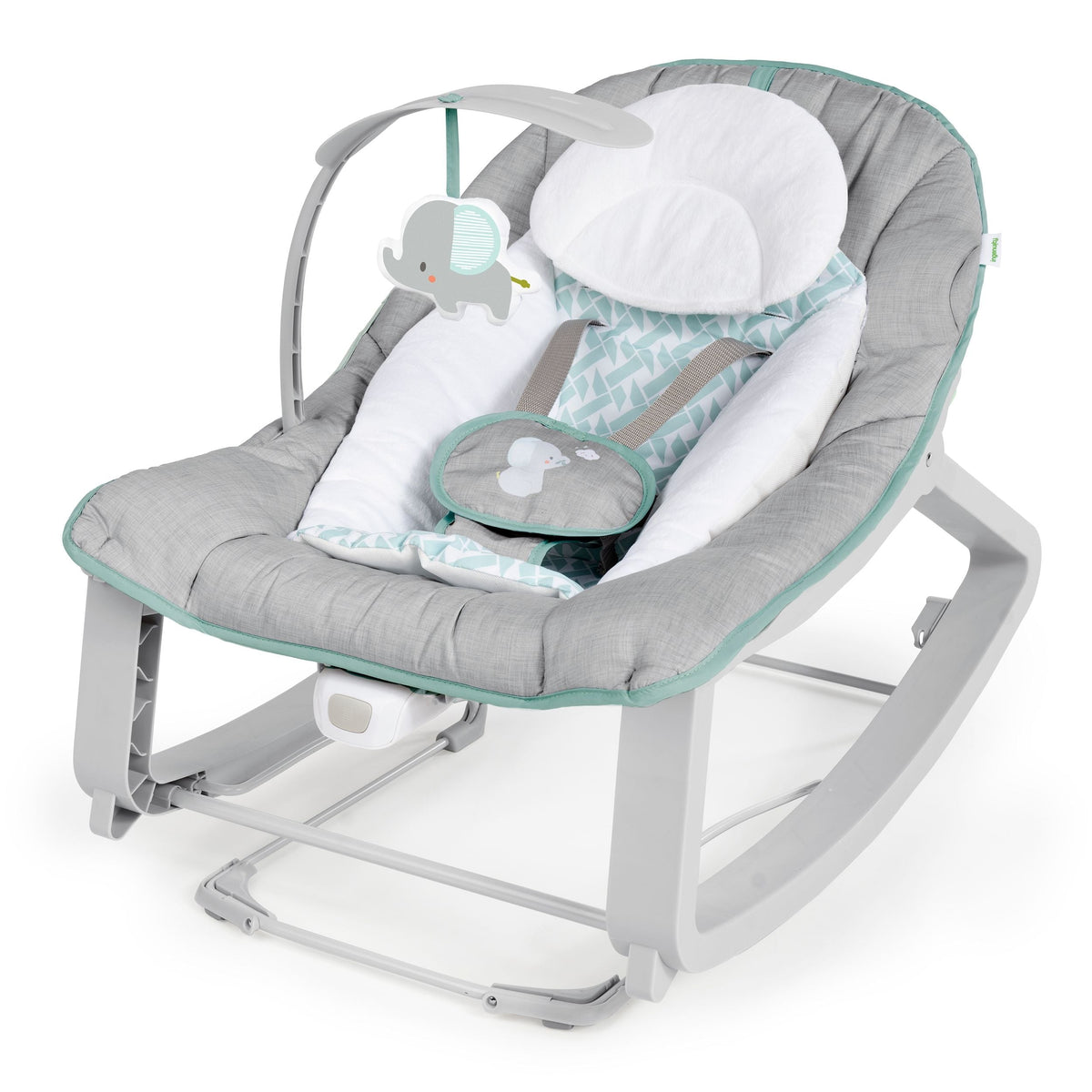Cozy 3-in-1 Grow with Me Bounce & Rock Seat, Weaver, Ages 0m+ T7U8 - product image 1