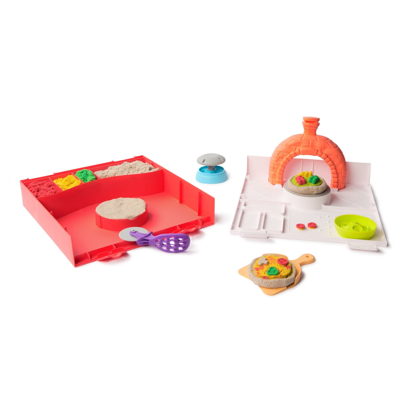 Sand 4-Colour SquishPizza Set with Rising Action U5U1 - product image 3