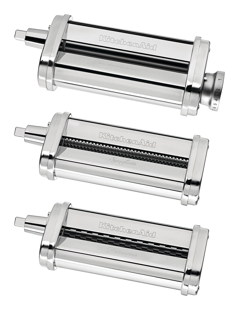 3-Piece Pasta Roller & Cutter Attachment Set V1E3