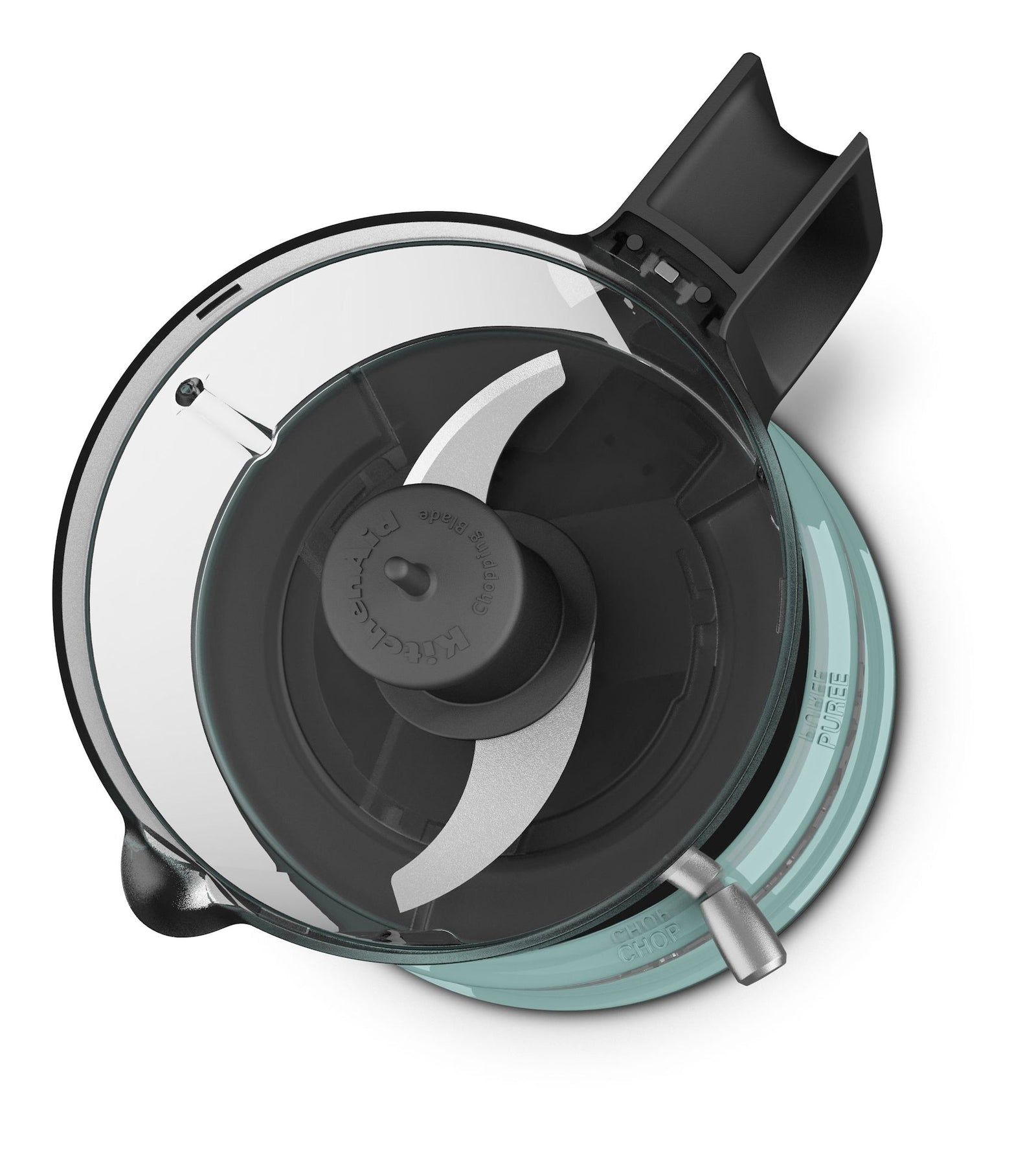 Compact 3.5 Cup Food Chopper/Mini Food Processor with Dishwasher Safe Parts, Aqua Sky Y0E3 - product image 3
