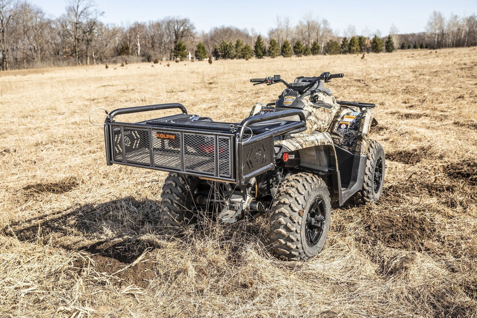 53350 Convertible Rear ATV Drop Basket Rack with Tailgate S4Q0 - product image 4