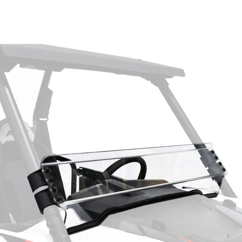 Uncoated Half Fixed Windshield, RZR1000 U5D2