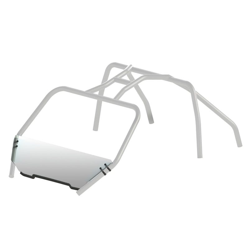Uncoated Half Fixed Windshield, Wildcat F9Y4