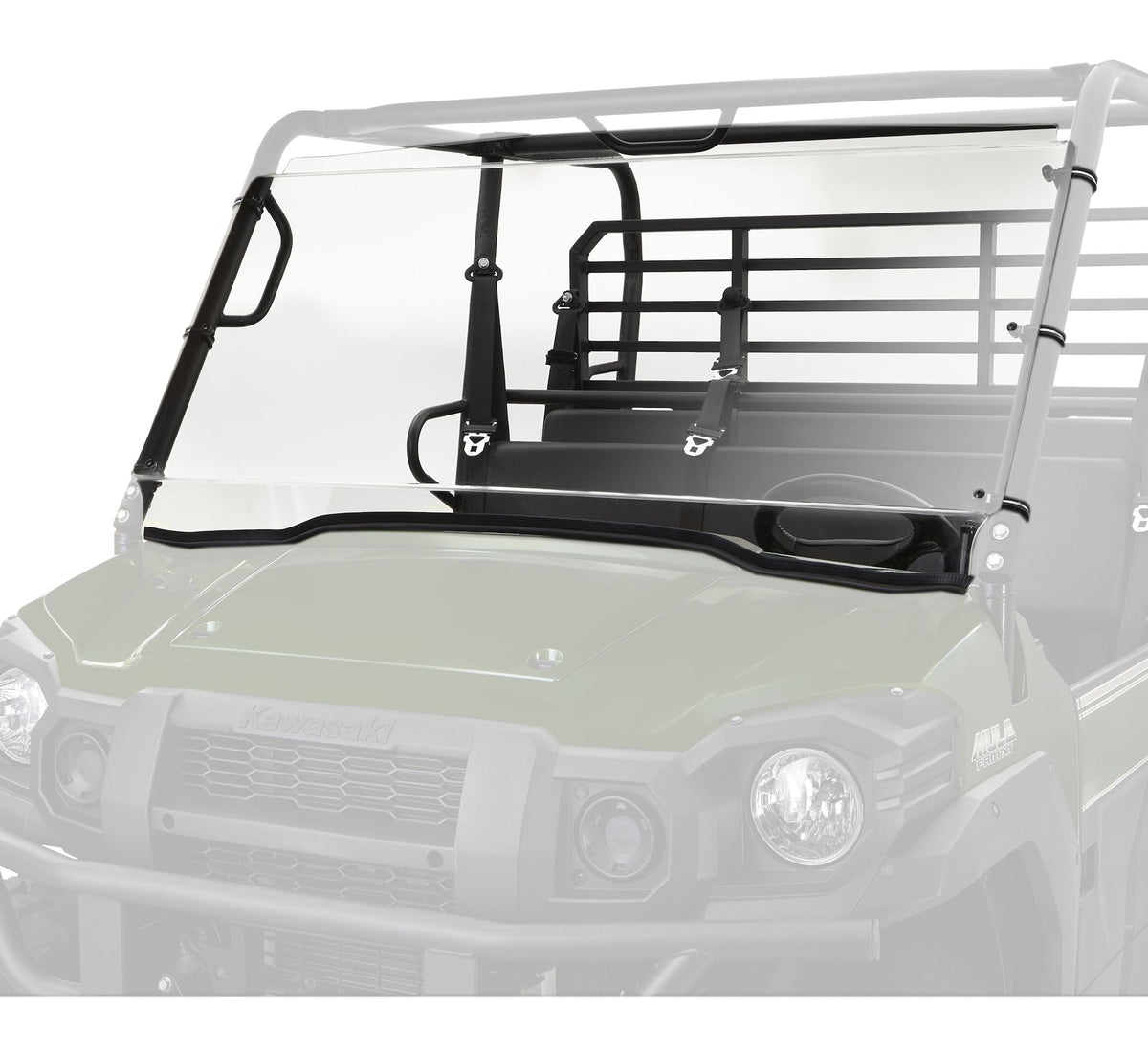 UTV Windshield Full-Fixed for Kawasaki MULE PRO 2016 K0V4 - product image 1