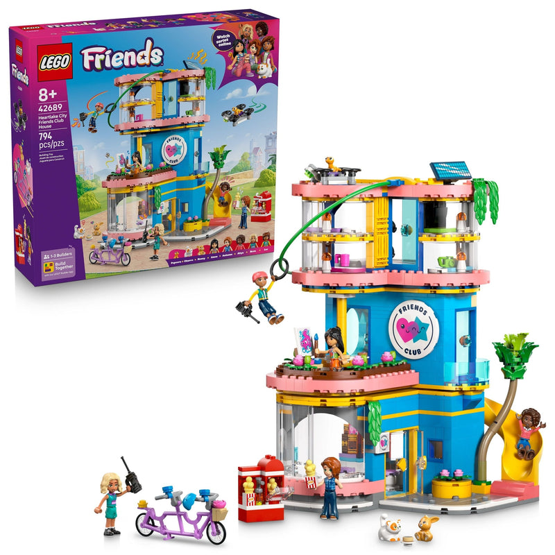 Friends Heartlake City Friends Club House Building Set - 42896, 794-pcs, Ages 8+ Q8D7