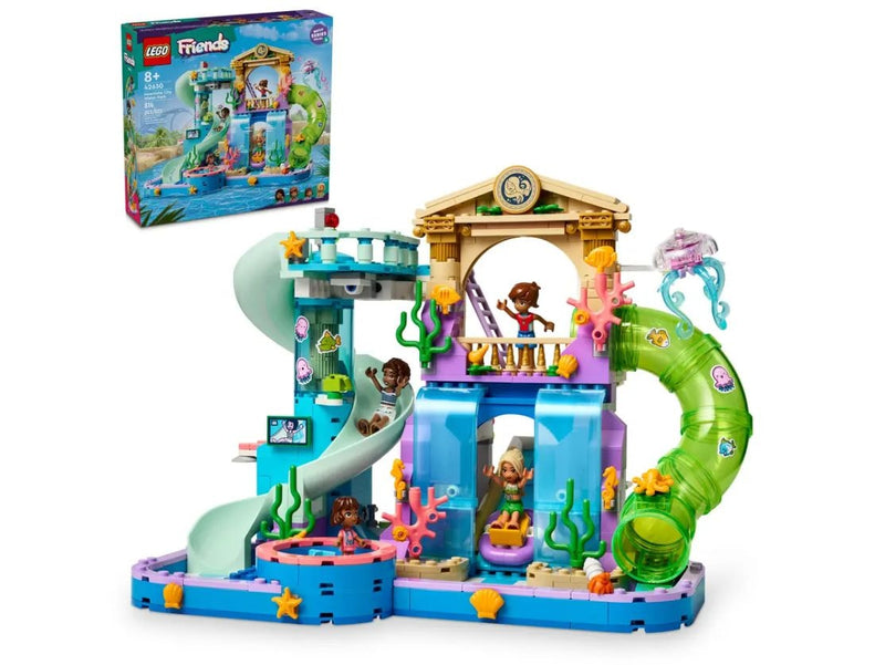 Friends Heartlake City Water Park Playset with Mini Dolls - 42630, 814-pcs, Ages 8+ F1S4