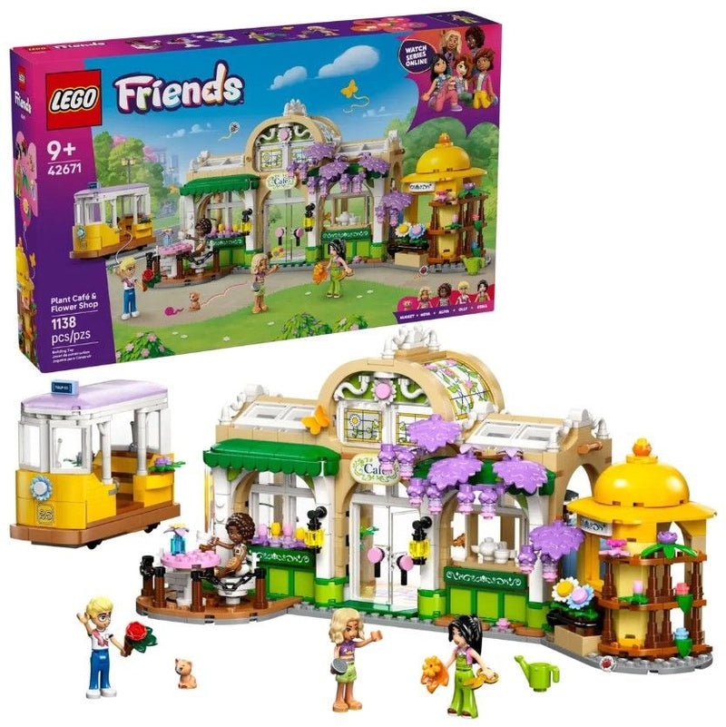 Friends Plant Café and Flower Shop - 42671, 1138-pcs, Ages 9+ Q7X8