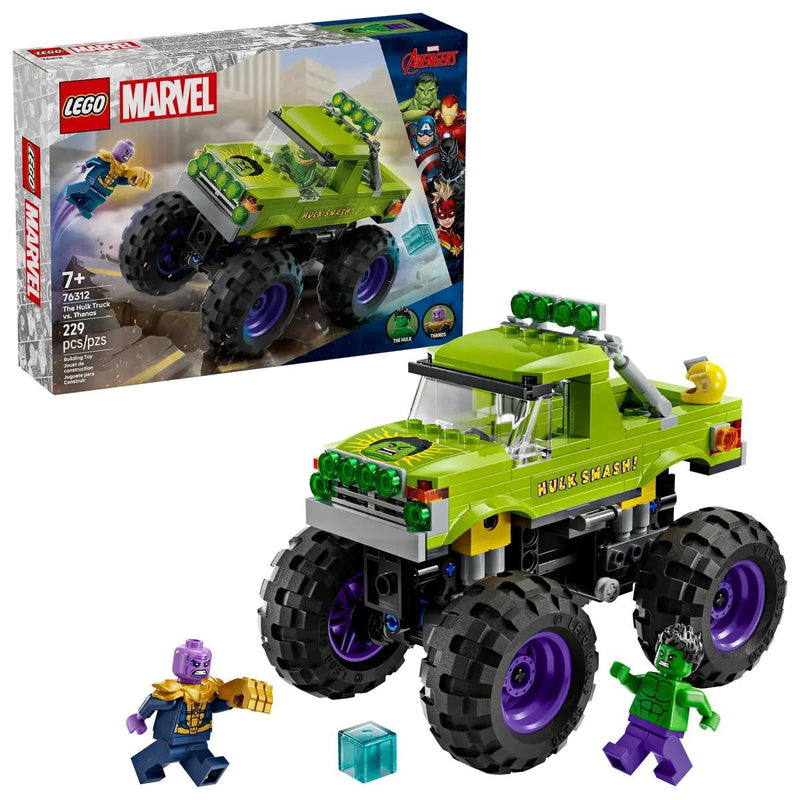 LEGO 76312 The Hulk Truck vs. Thanos, 229-pc C9B6