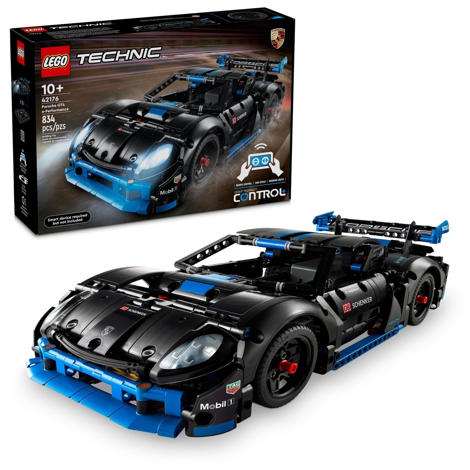 Technic Porsche GT4 e-Performance Race Car - 42176, 834-pcs, Ages 10+ L0P2 - product image 1