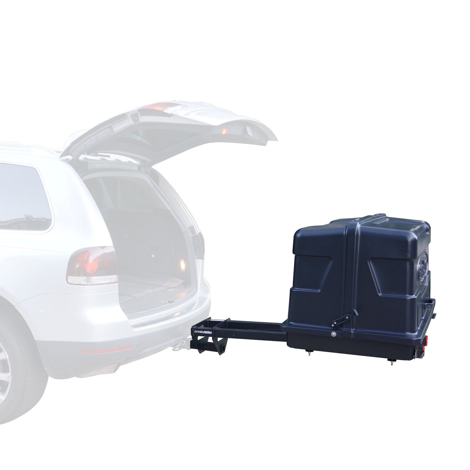 `s Go Aero GearDeck Slideout Cargo Carrier with LED, Black, 17-cu.ft Q6I0 - product image 4