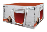 Square Mug Set, Clear, 4-pc M7G4 - product image 2