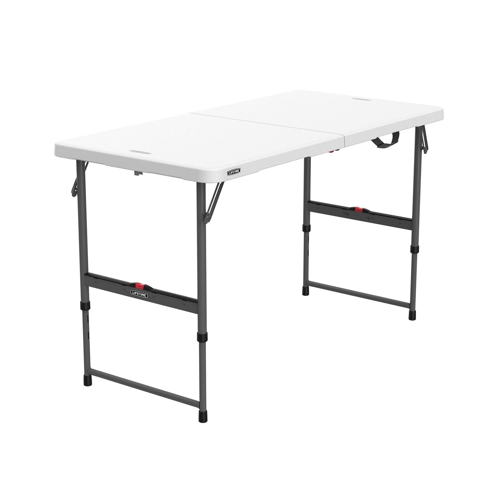 Adjustable Height Folding Table, Indoor/Outdoor, 4-ft O2I2 - product image 1