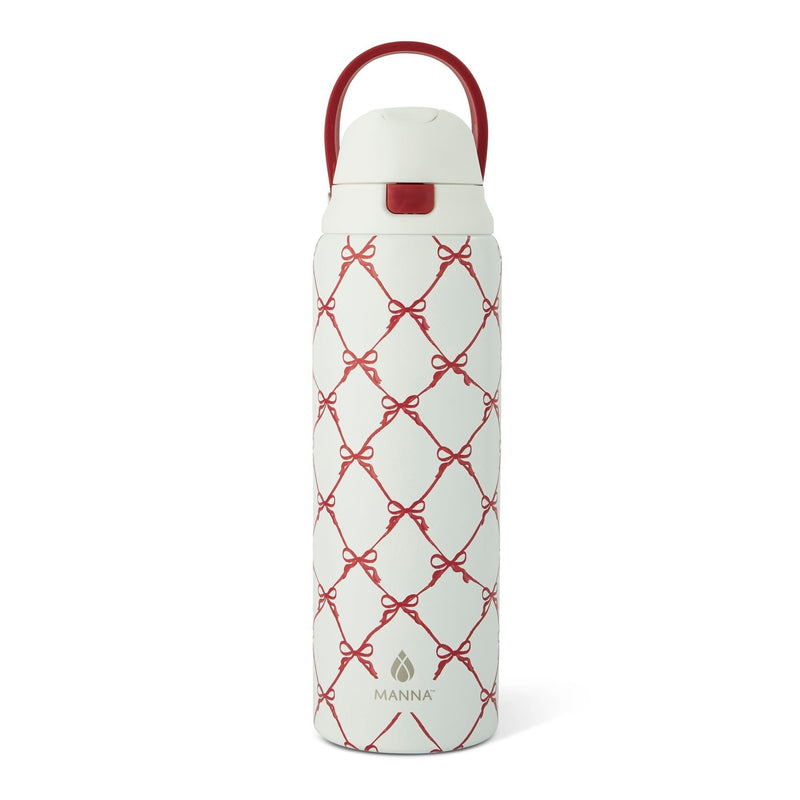 Hydra 946-mL Stainless Steel Bottle with Bows Design L3S8