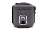 One-Touch Non-Stick Rice Cooker & Steamer, Black, 20 Cups P6D2 - product image 1