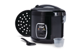 One-Touch Non-Stick Rice Cooker & Steamer, Black, 20 Cups P6D2 - product image 4