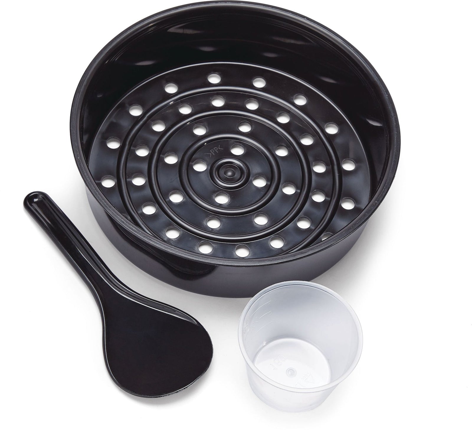 One-Touch Non-Stick Rice Cooker & Steamer, Black, 20 Cups P6D2 - product image 5