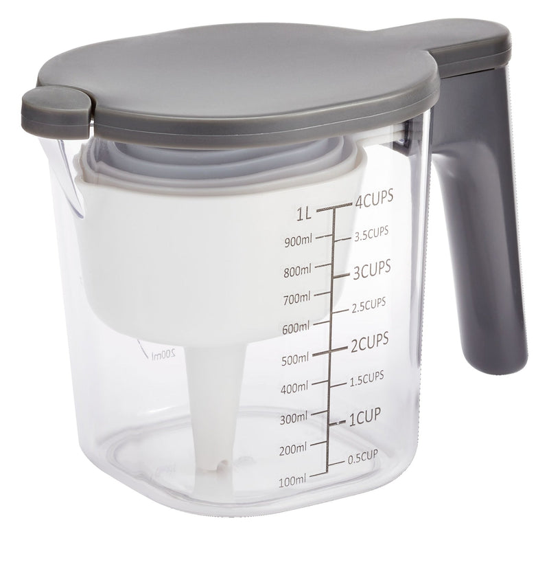 Plastic Stackable Measuring Cup Set, 10-pc X7O7