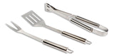 Stainless Steel Outdoor BBQ Grill Accessories Tools Set, 3-pc K9K0 - product image 1