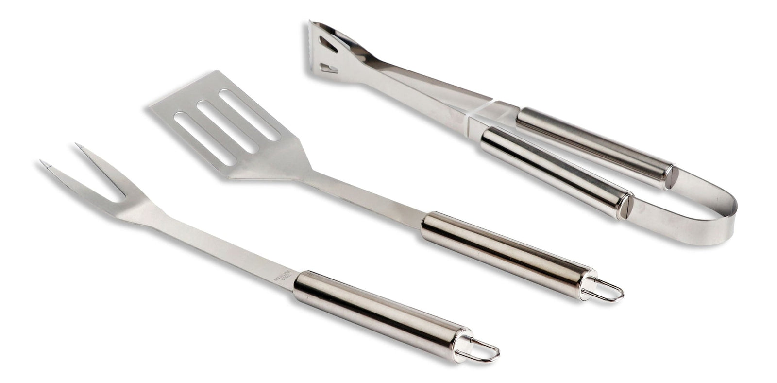 Stainless Steel Outdoor BBQ Grill Accessories Tools Set, 3-pc K9K0 - product image 1