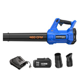 20V Cordless 460 CFM Brushless Leaf Blower Kit with PWRPOD 4 Ah Battery and Charger I1Z2 - product image 4