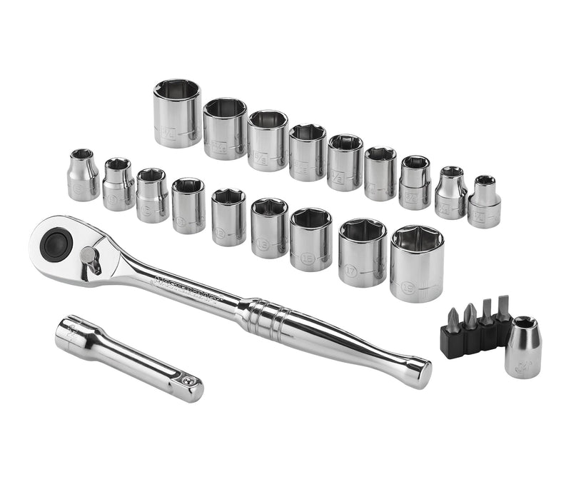25 Piece 3/8" Drive Socket Set Q2C0