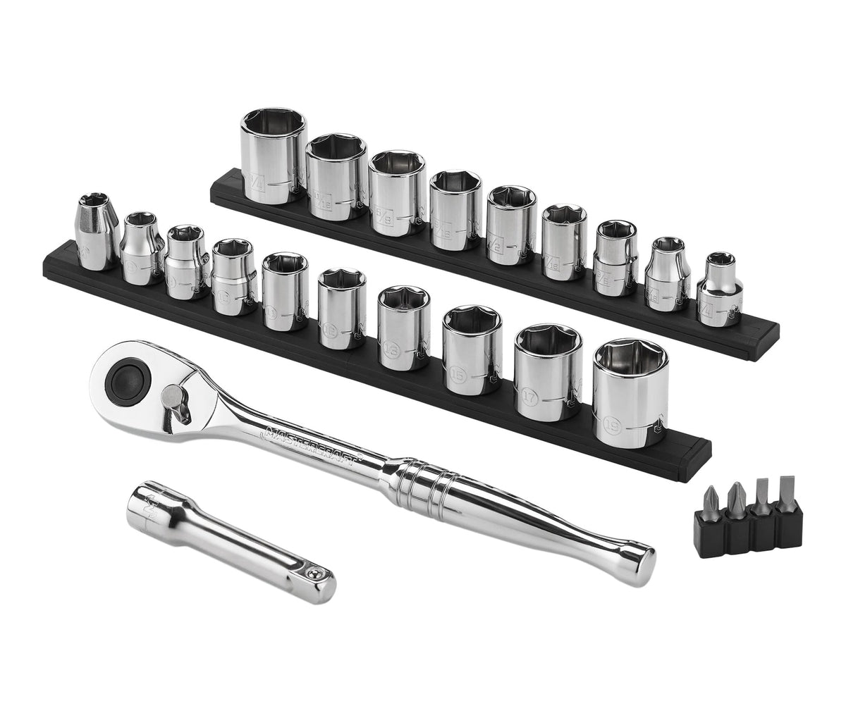 25 Piece 3/8" Drive Socket Set Q3N4 - product image 2