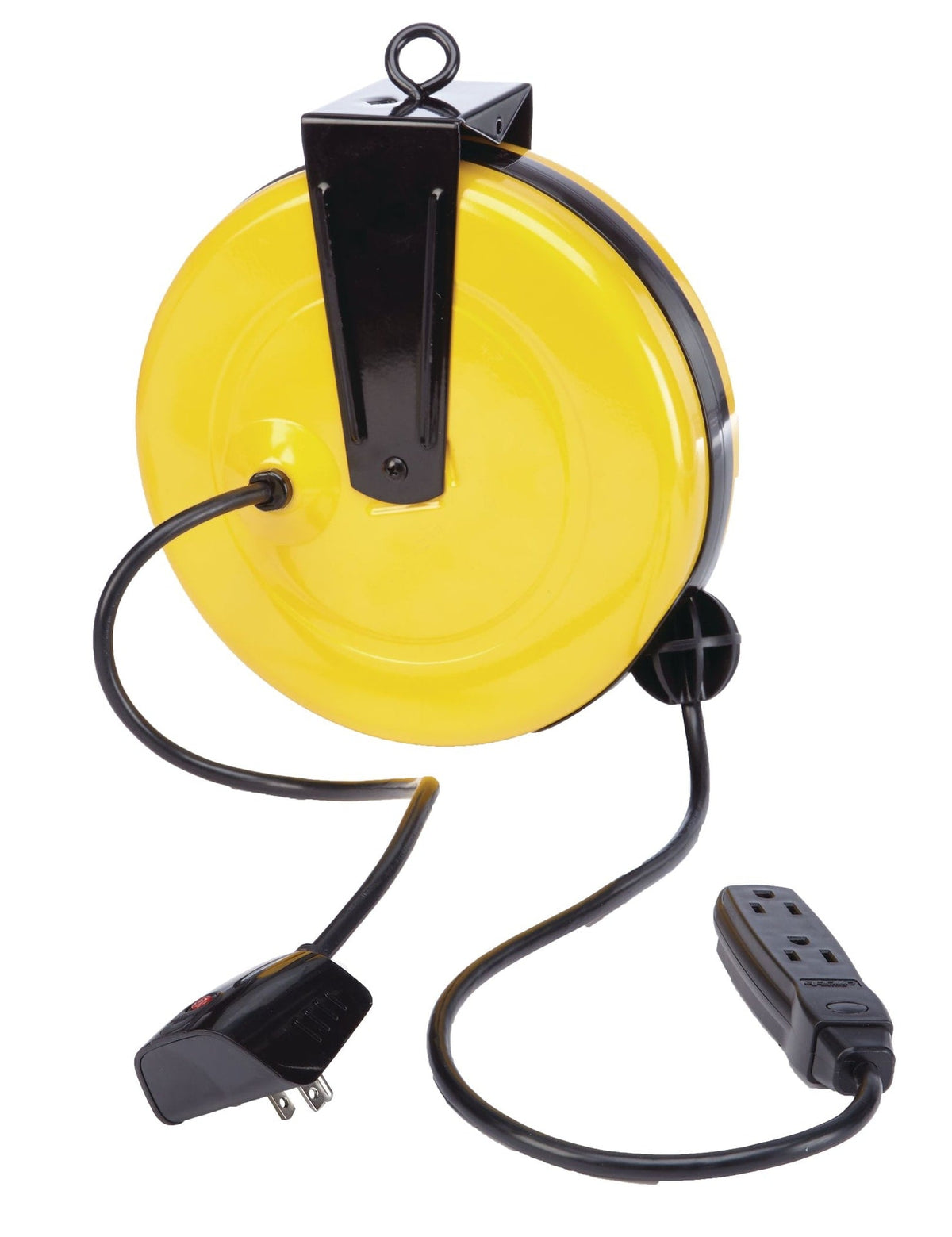 30-ft 16/3 Retractactabe Extension Cord Reel with 3 Grounded Outlets R1T6 - product image 1