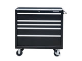 5-Drawer Powder-Coated Steel Tool Cabinet, Black, 36-in V4H2 - product image 2