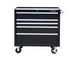 5-Drawer Powder-Coated Steel Tool Cabinet, Black, 36-in V4H2 - product image 3