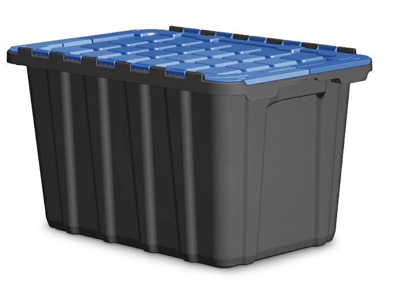 Heavy-Duty Polypropylene Flip Top Tote, 45-L P8W0 - product image 2