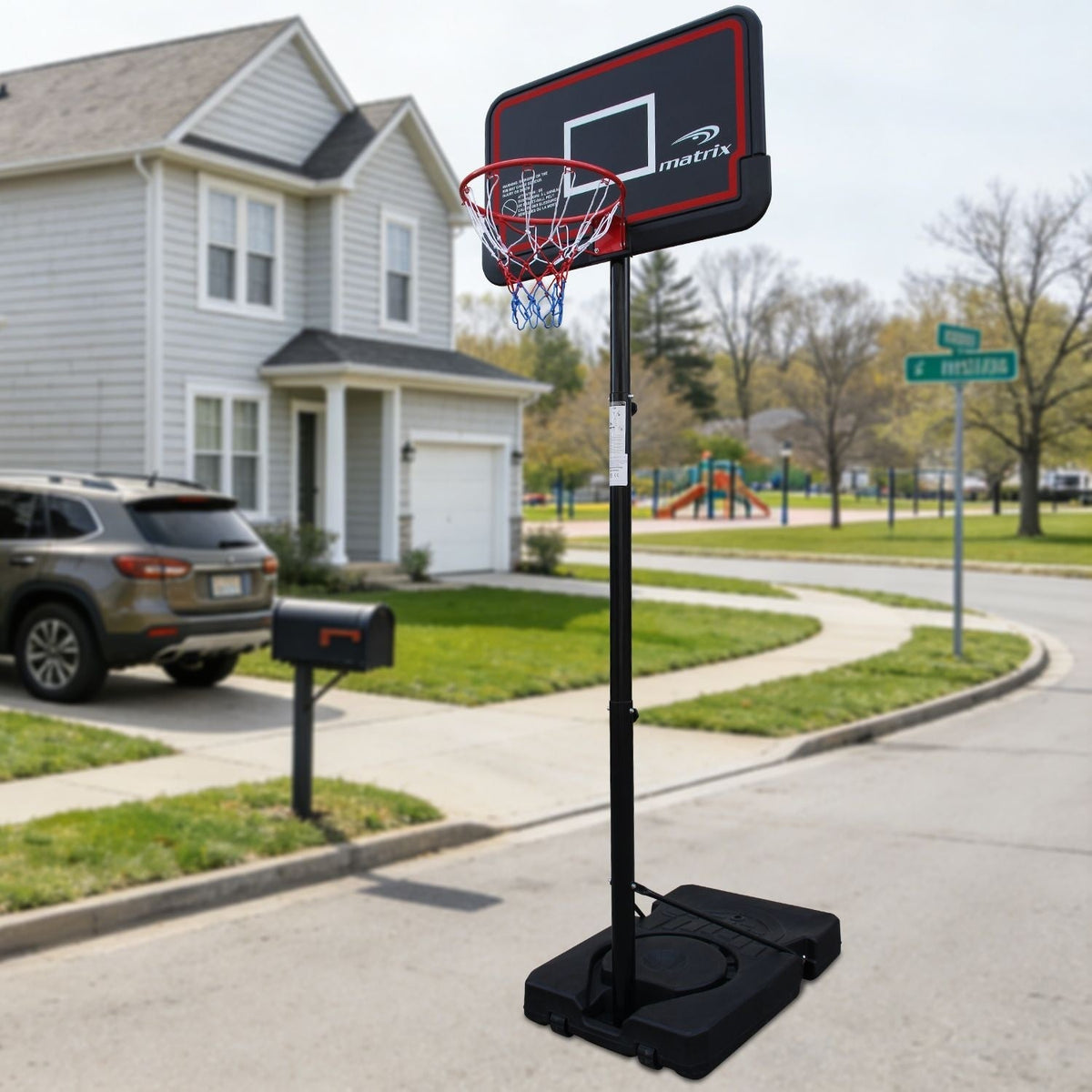 Classical Portable Adjustable Basketball System, 44-in R6N6 - product image 6