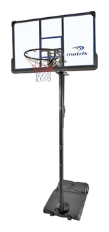 Portable Adjustable Basketball Backboard, Hoop & Net System, 48-in C4E3 - product image 1