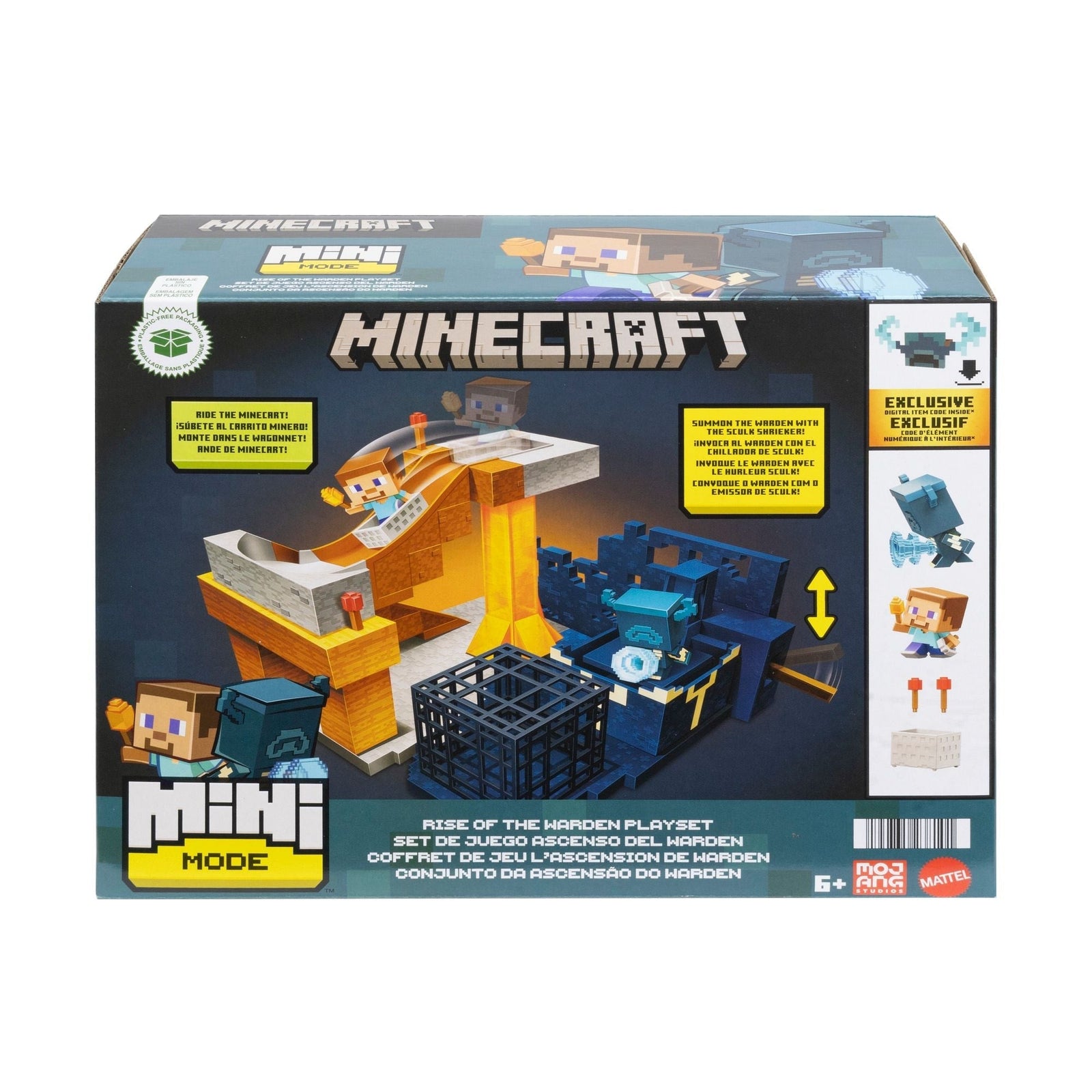 Minecraft Mini Mode Rise Of The Warden Playset G9Y7 - product image 1