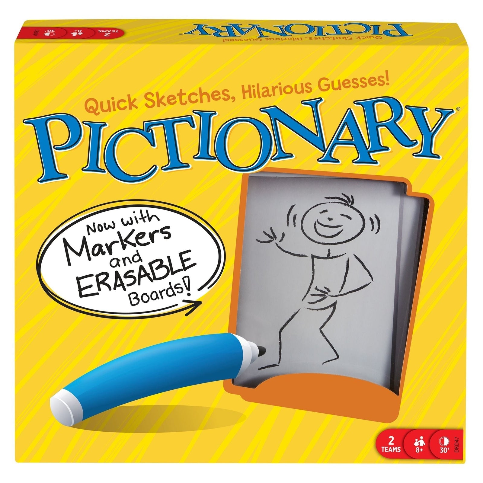 Pictionary Board Game Party Box for Family, Adults & Kids, Indoor Game, Ages 8+ A0C1 - product image 1