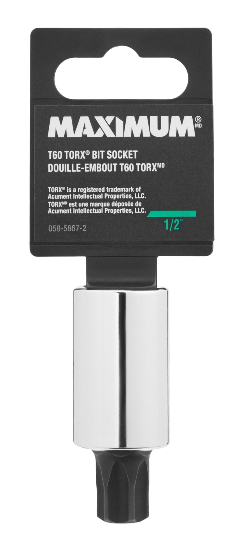 1/2" Drive T60 Torx Socket J6Y0 - product image 2